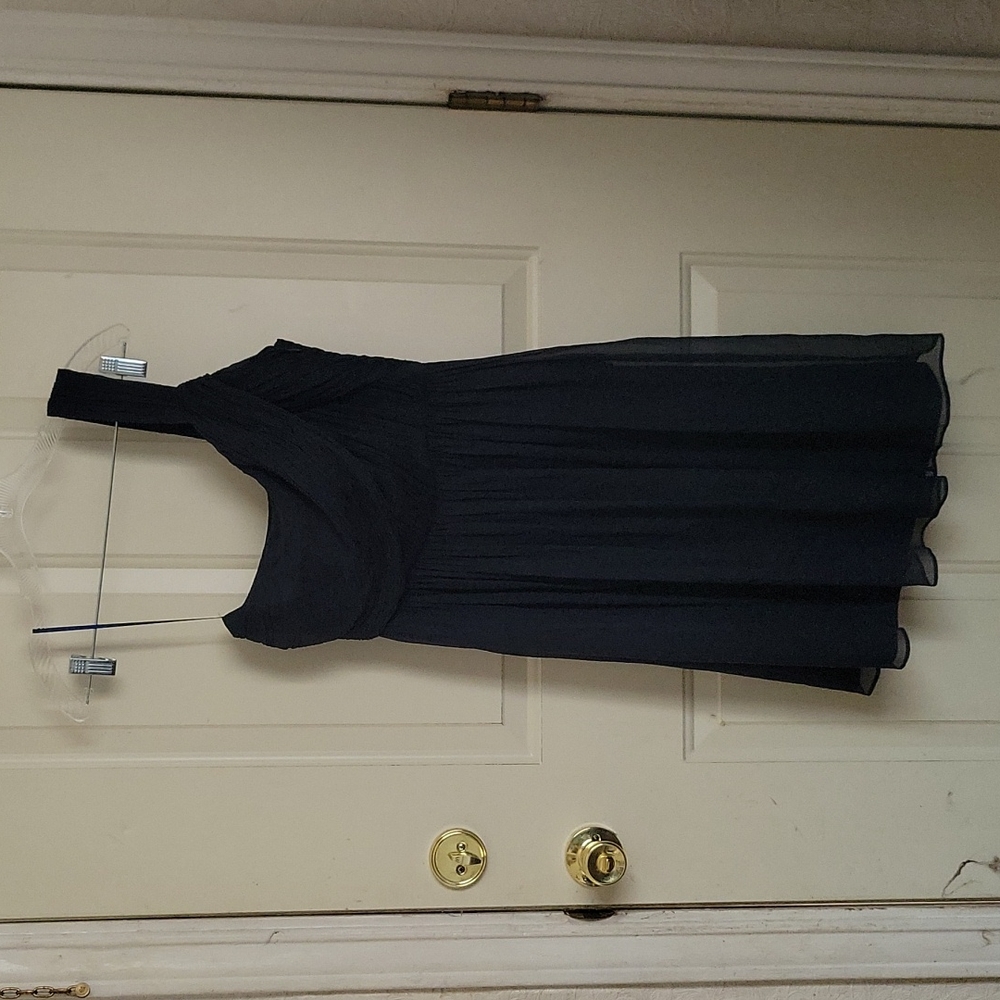 J. Crew silk pleated one shoulder mini‎ dress size 2